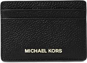 michael kors creditcardhouder|Michael Kors Women's Wallet, Black (Black), 15x10x5 cm (W x H .